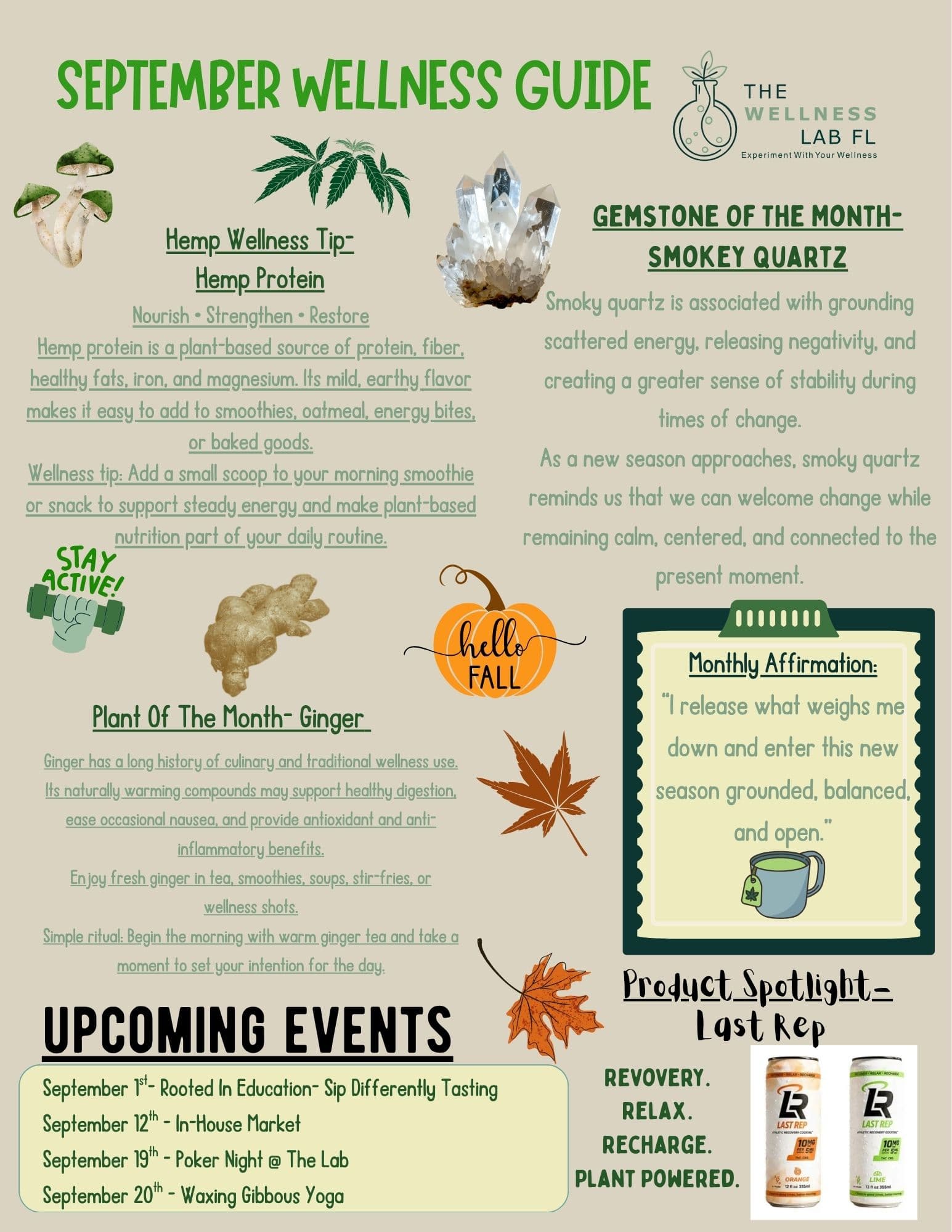 September 2026 Wellness Guide